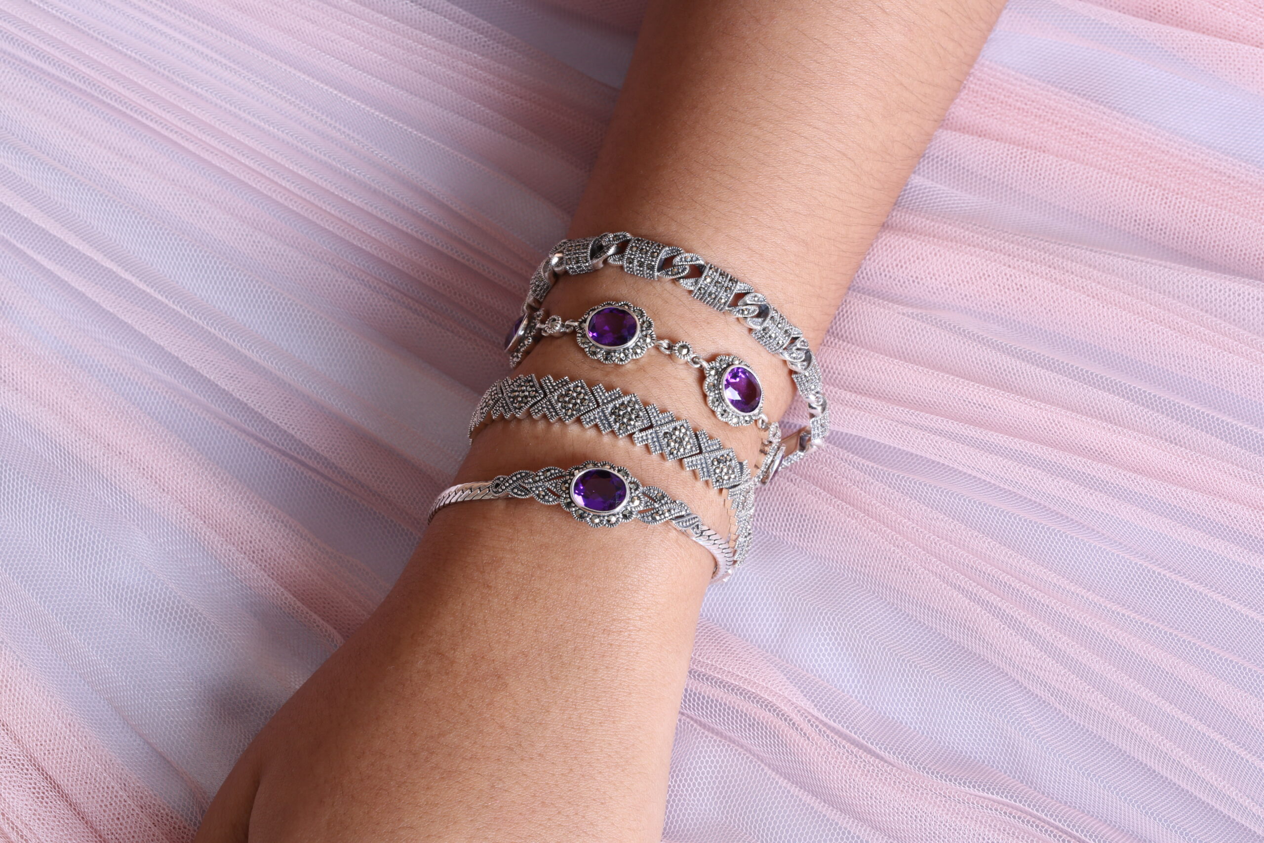 Durable Marcasite Earrings