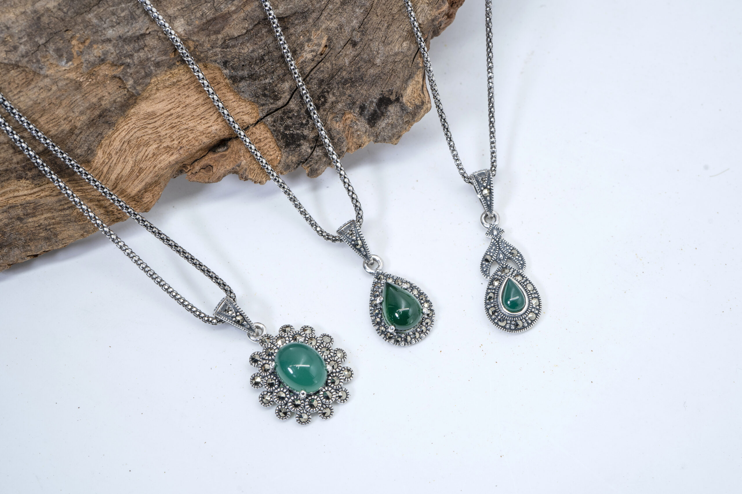 Durable Marcasite Pendants