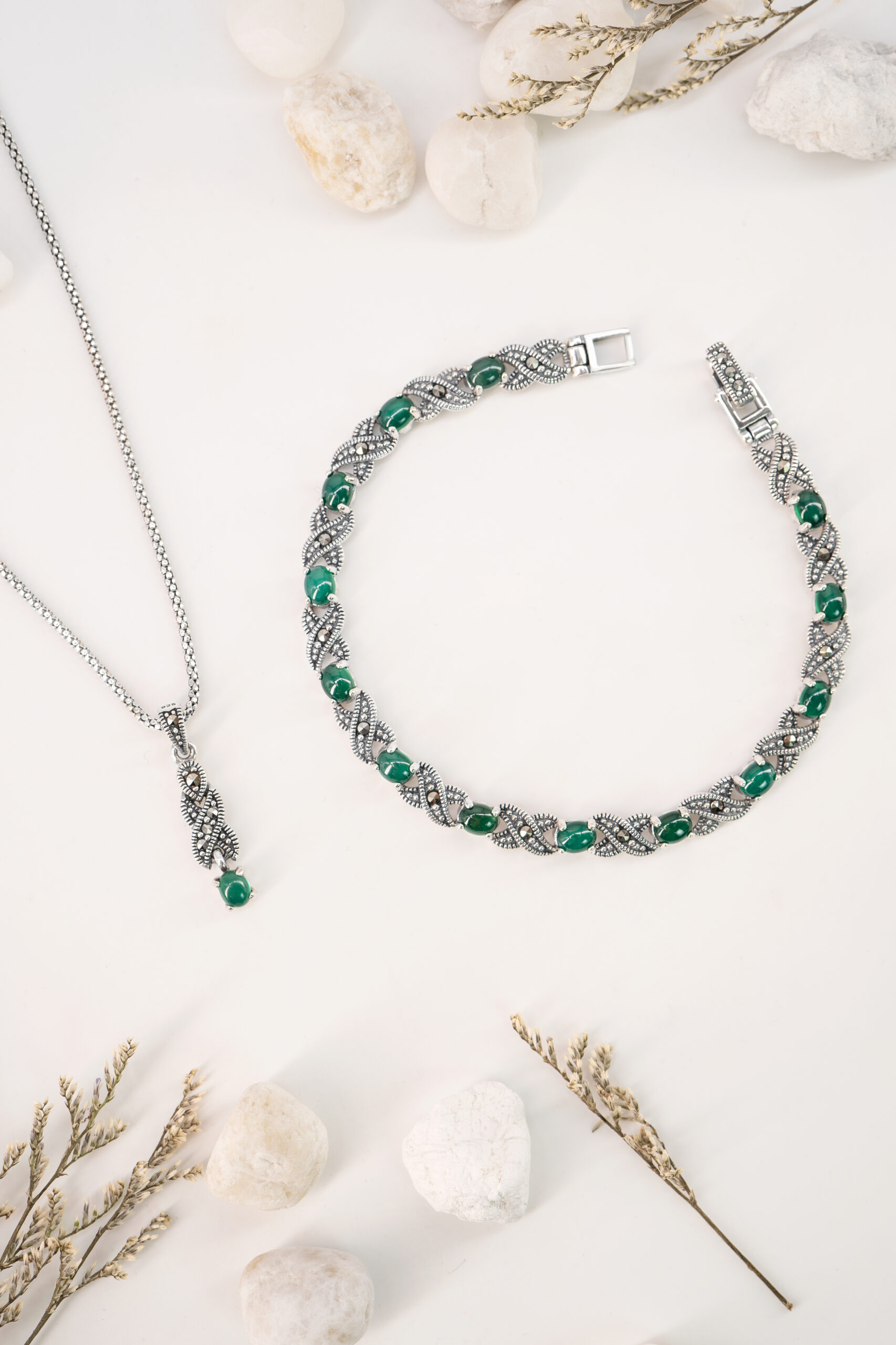 Durable Marcasite Pendants