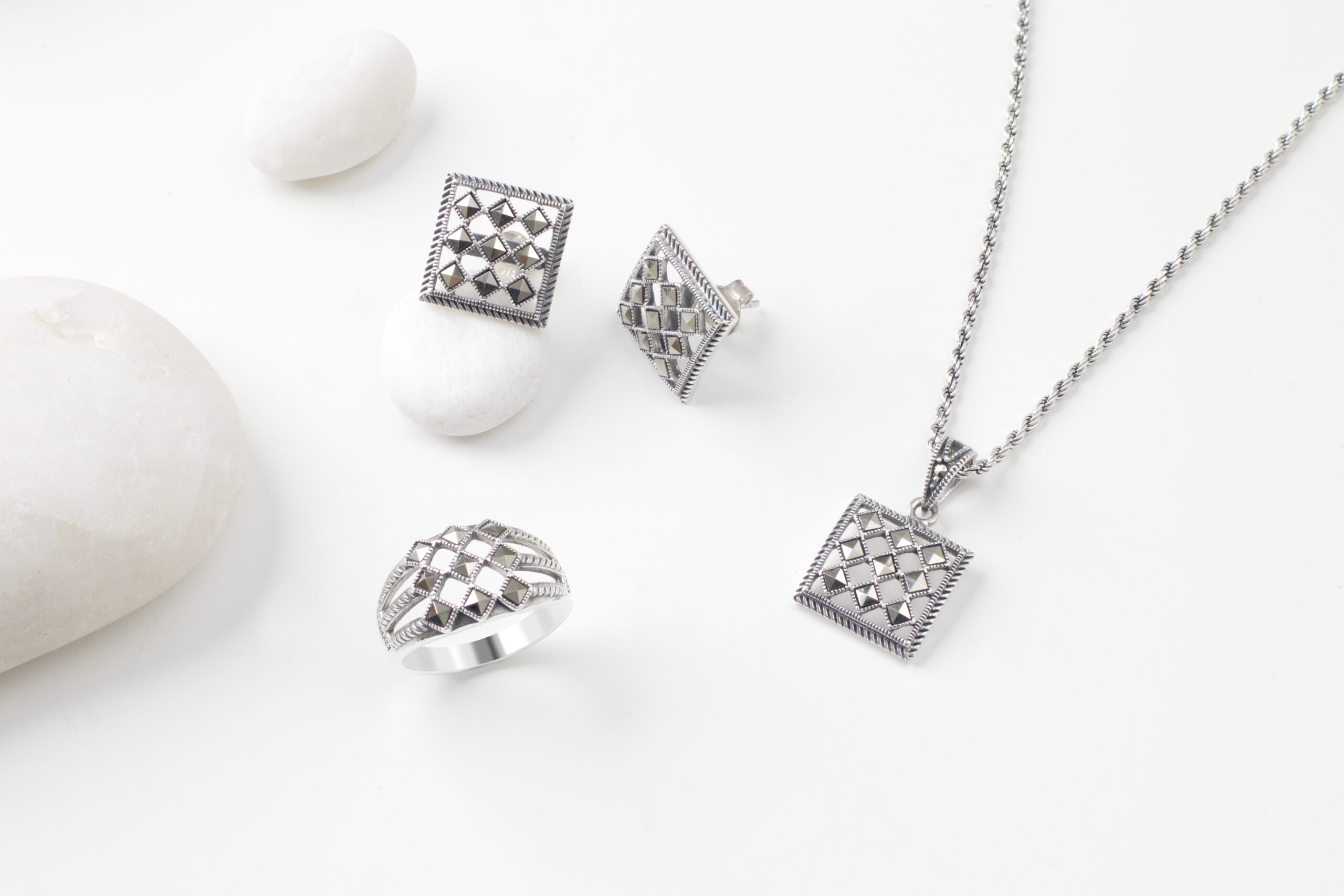 Marcasite Pendants