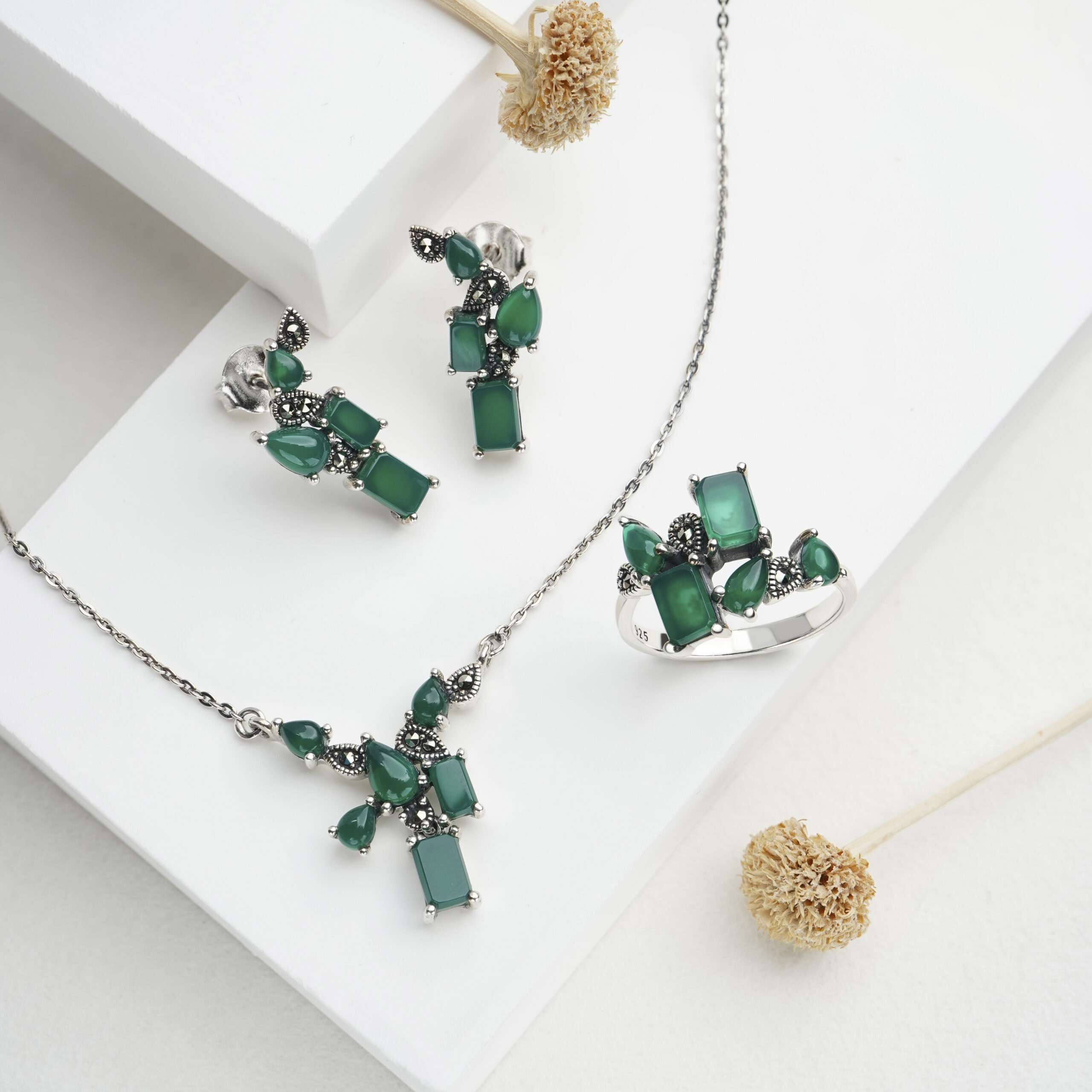 Durable Marcasite Pendants