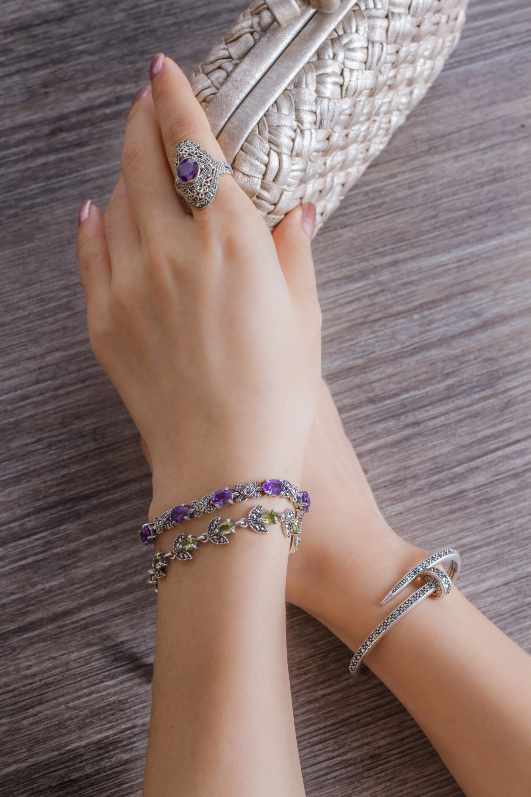 Durable Marcasite Earrings