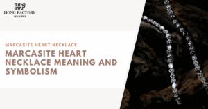 Marcasite Heart Necklace
