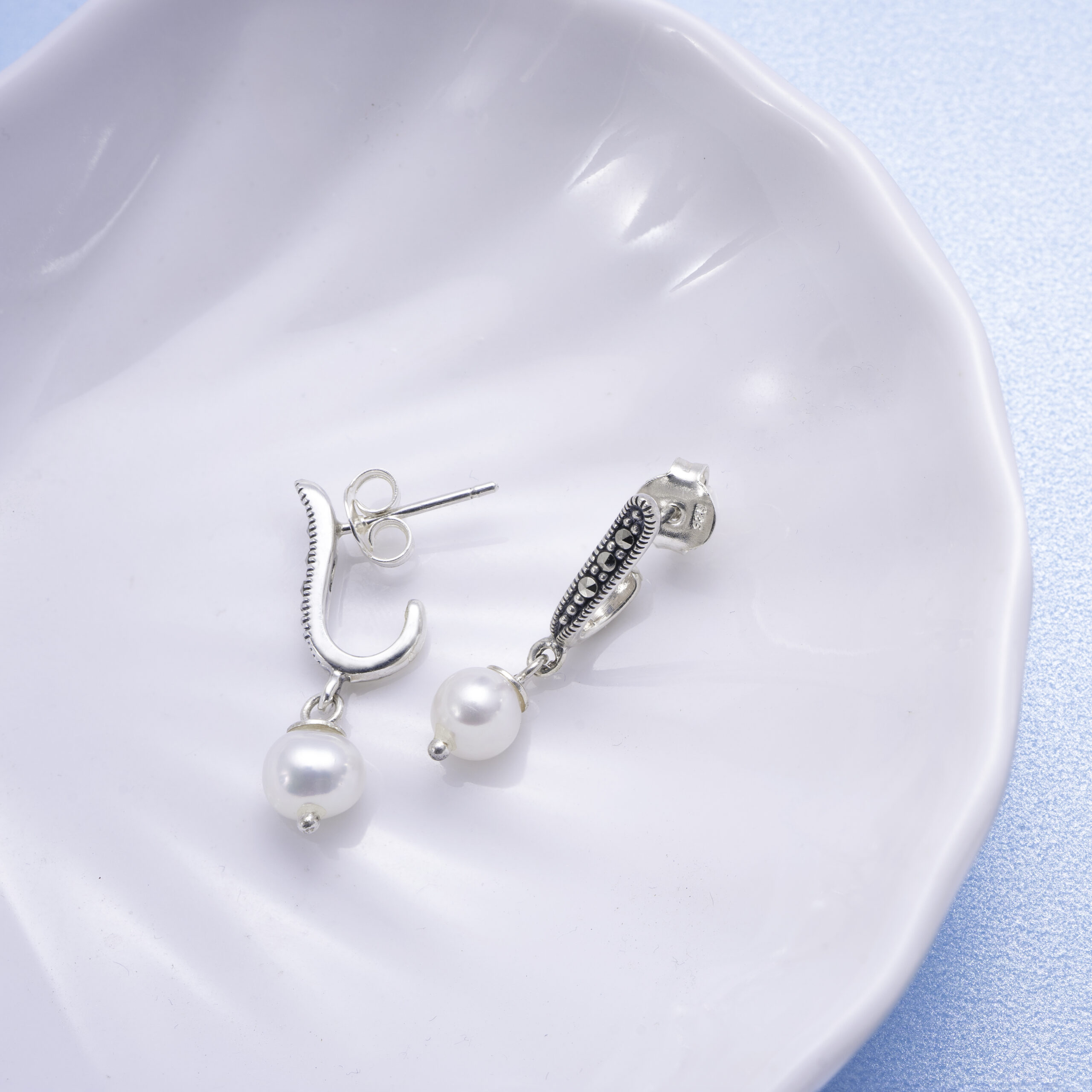 Silver Stud Earrings