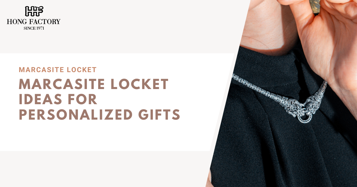 Marcasite Locket