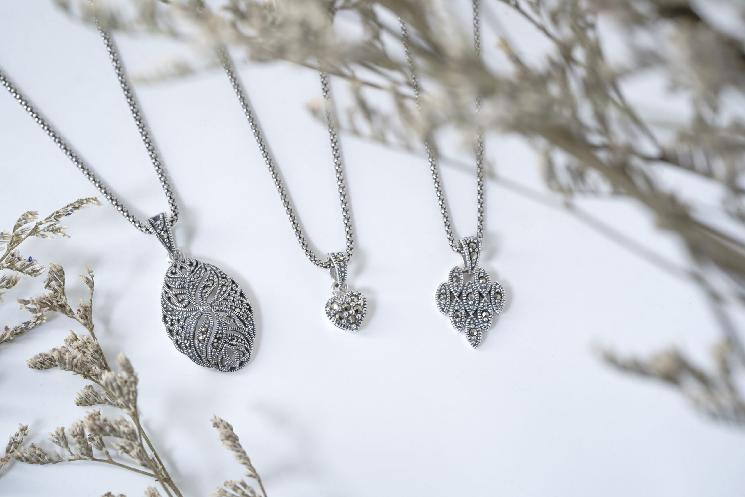 Marcasite Locket