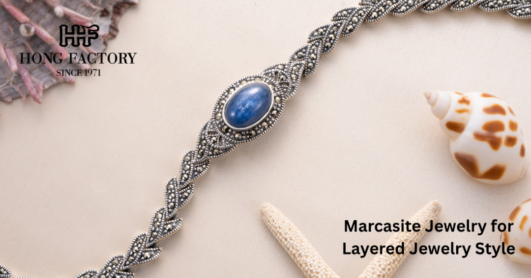 Marcasite Jewelry for Layered Jewelry Style