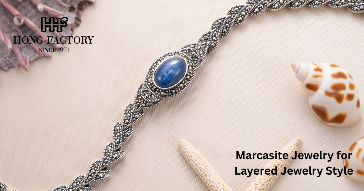 Marcasite Jewelry for Layered Jewelry Style