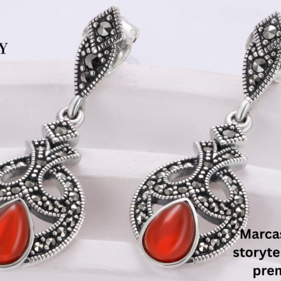 Marcasite Jewelry brand storytelling techniques for premium perception