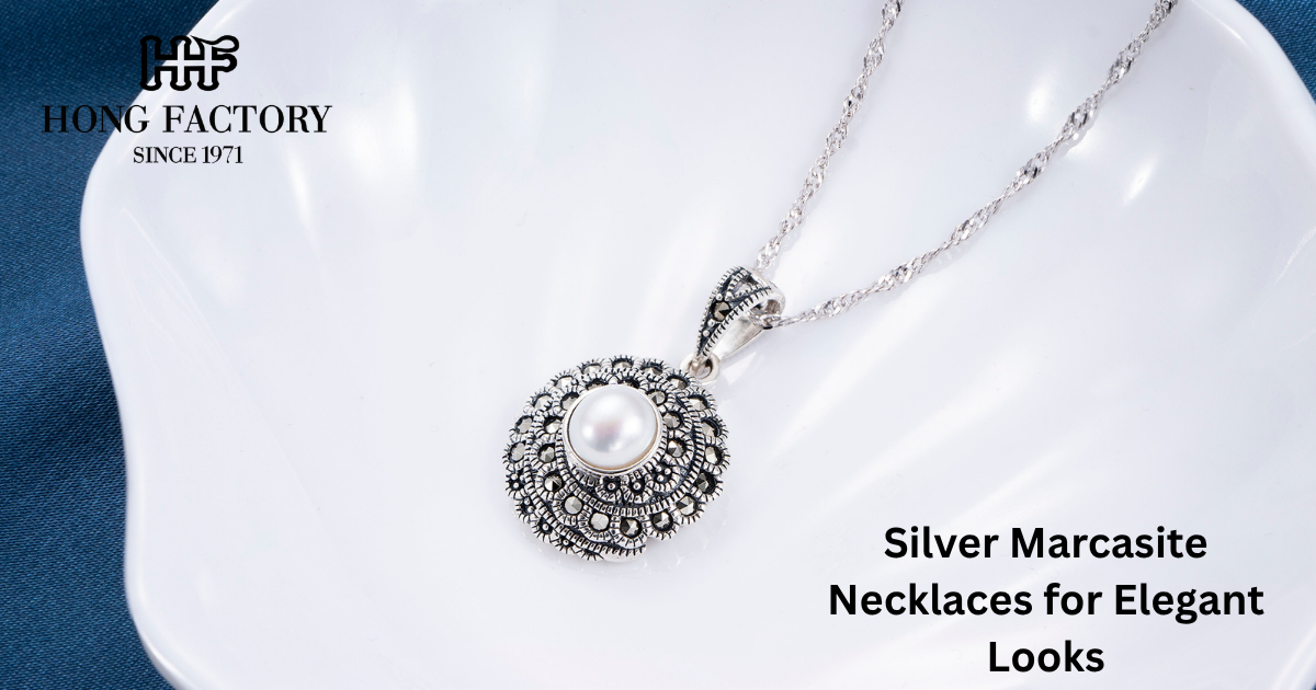 Silver Marcasite Necklaces for Elegant Looks