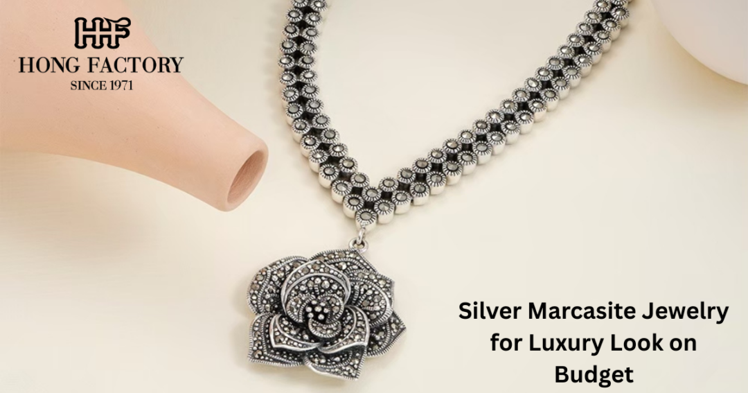 Silver Marcasite Jewelry for Luxury Look on Budget