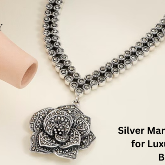 Silver Marcasite Jewelry for Luxury Look on Budget