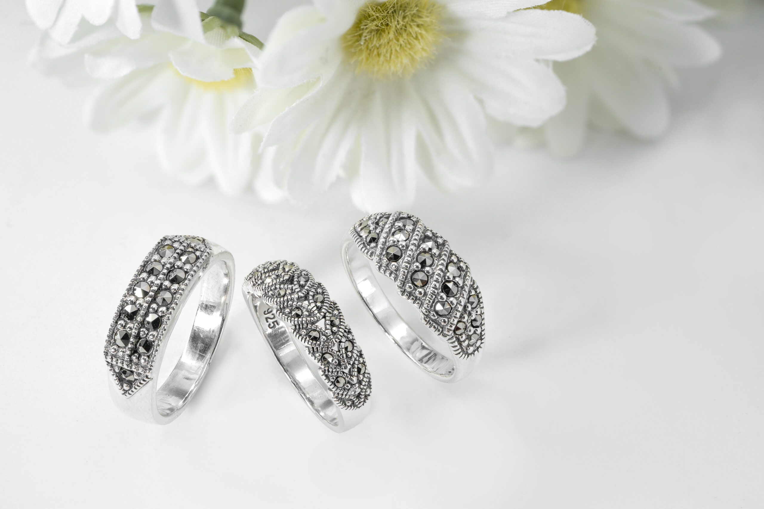 Black Marcasite Jewellery