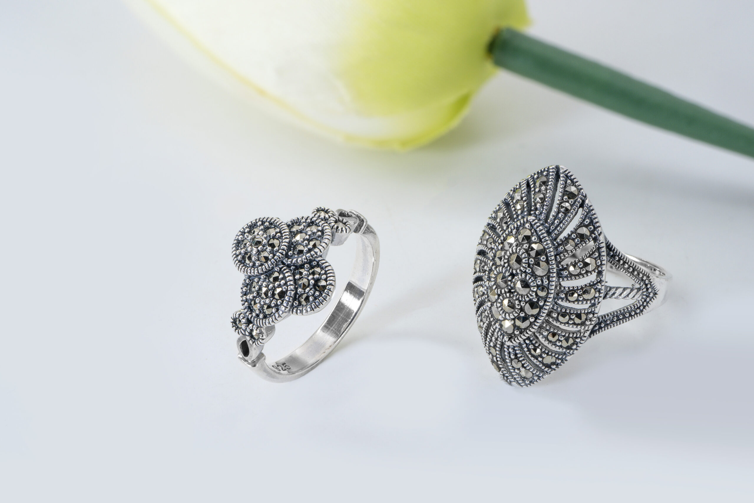 Black Marcasite Jewellery