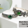 Black Marcasite Jewellery – Dark Elegant Jewelry Trends