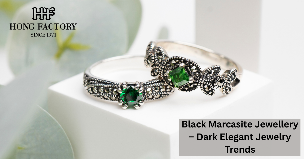 Black Marcasite Jewellery – Dark Elegant Jewelry Trends