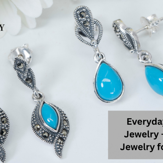 Everyday Marcasite Jewelry – Best Silver Jewelry for Daily Wear
