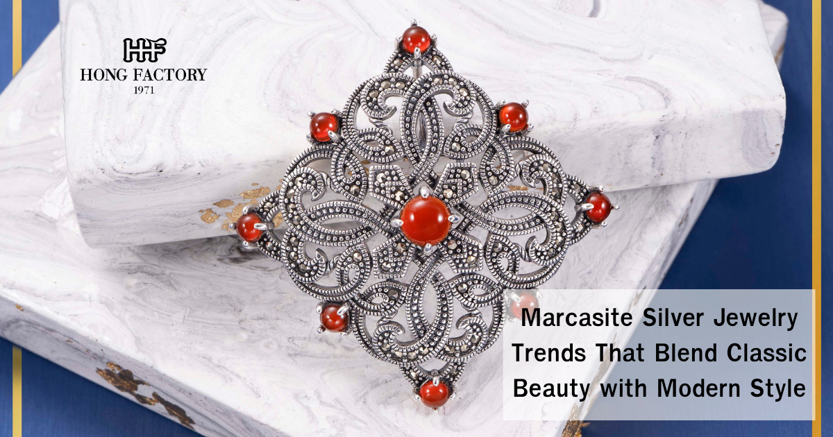 Marcasite Silver Jewelry Trends That Blend Classic Beauty with Modern Style