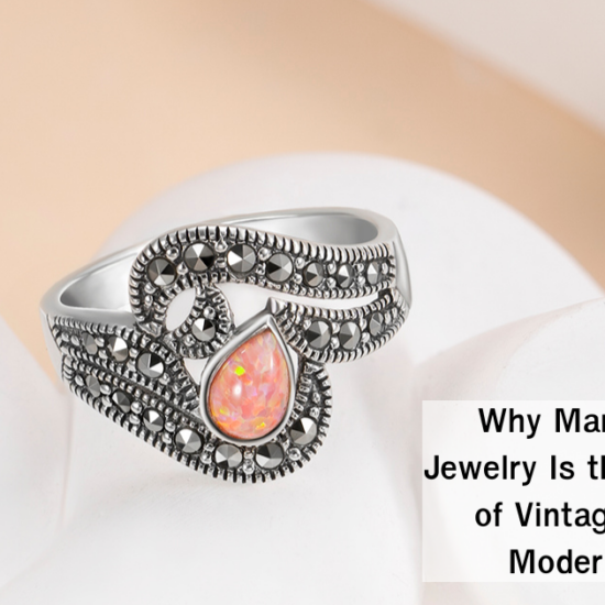 Why Marcasite Silver Jewelry Is the Perfect Blend of Vintage Charm and Modern Elegance