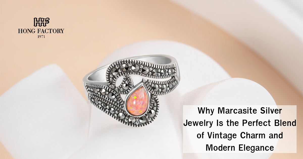 Why Marcasite Silver Jewelry Is the Perfect Blend of Vintage Charm and Modern Elegance