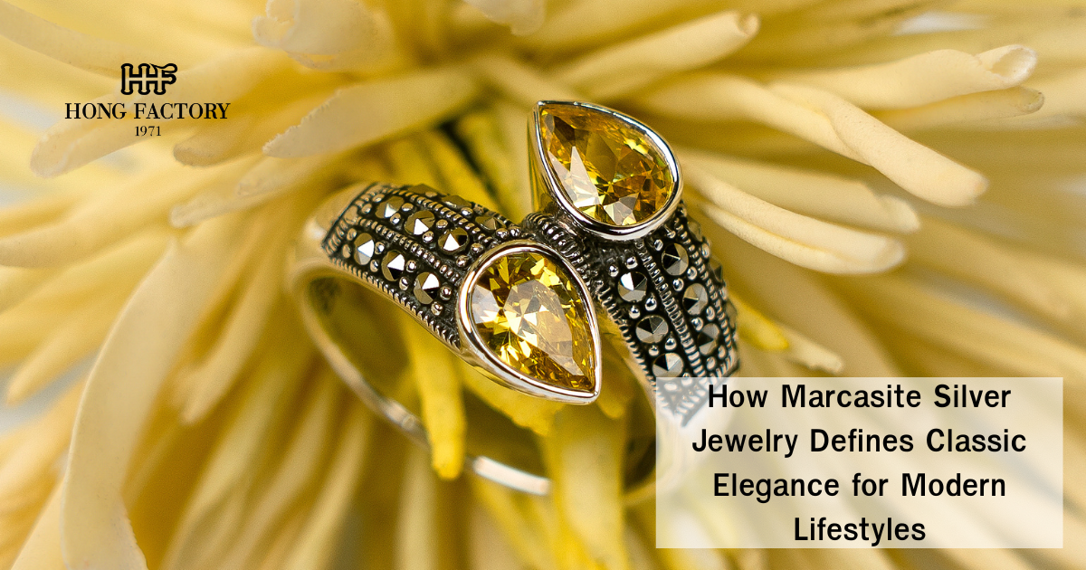 How Marcasite Silver Jewelry Defines Classic Elegance for Modern Lifestyles