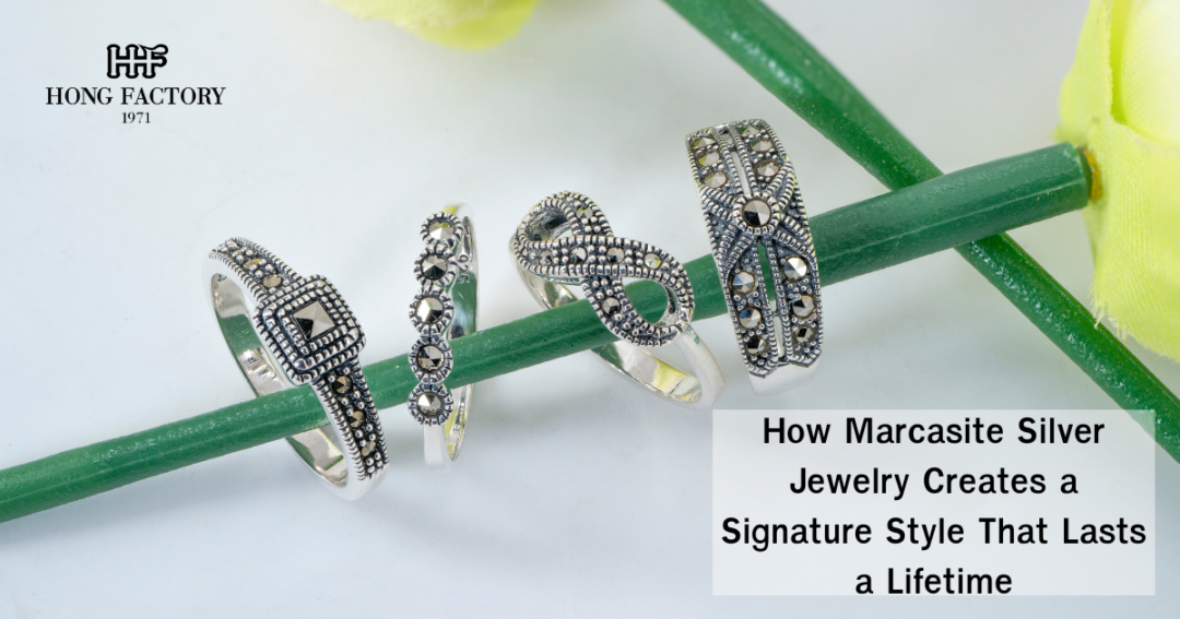 How Marcasite Silver Jewelry Creates a Signature Style That Lasts a Lifetime