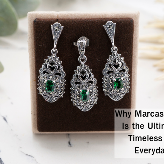 Why Marcasite Silver Jewelry Is the Ultimate Choice for Timeless Elegance and Everyday Versatility